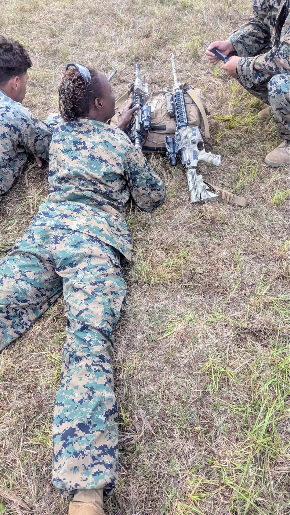 If you can't shoot well, Marines don't respect you.